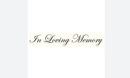 In Loving Memory of Donald Rains